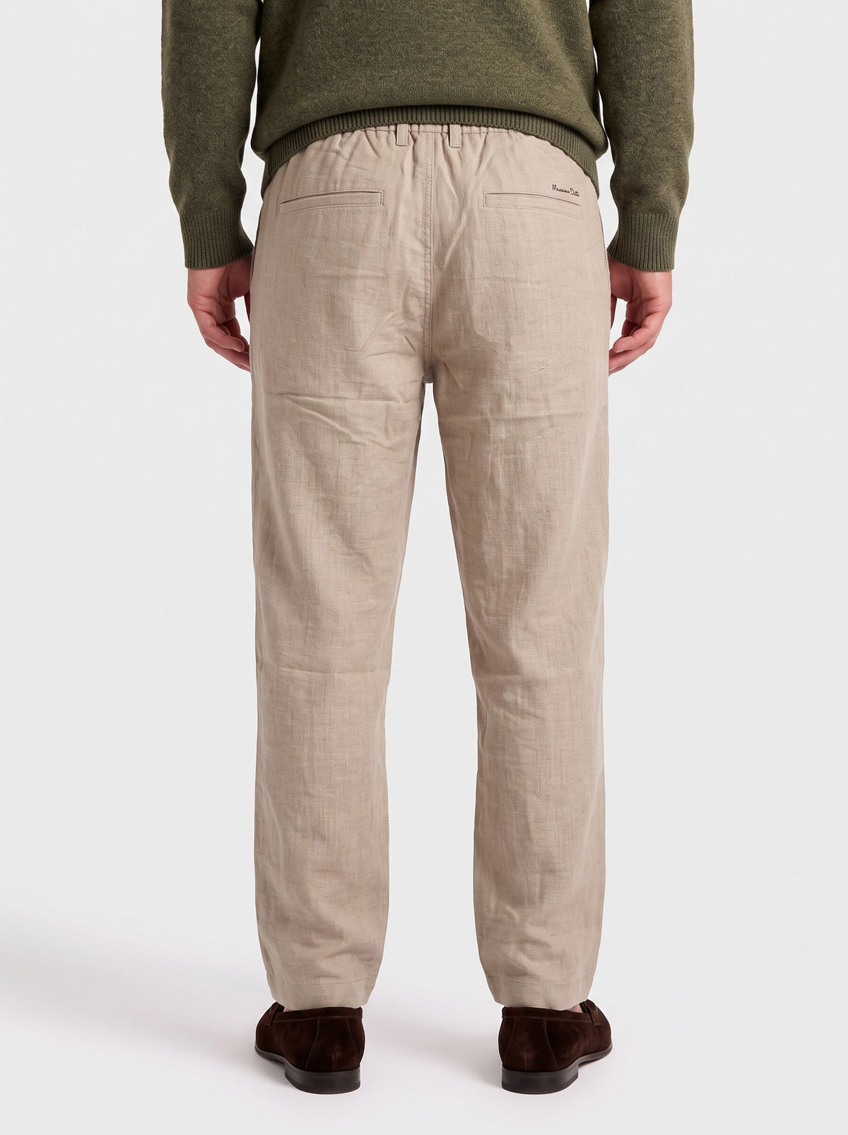 Dune Textured Linen Pants