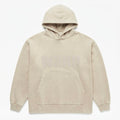 Vintage Oatmeal  Oversized Distressed Pullover Hoodie
