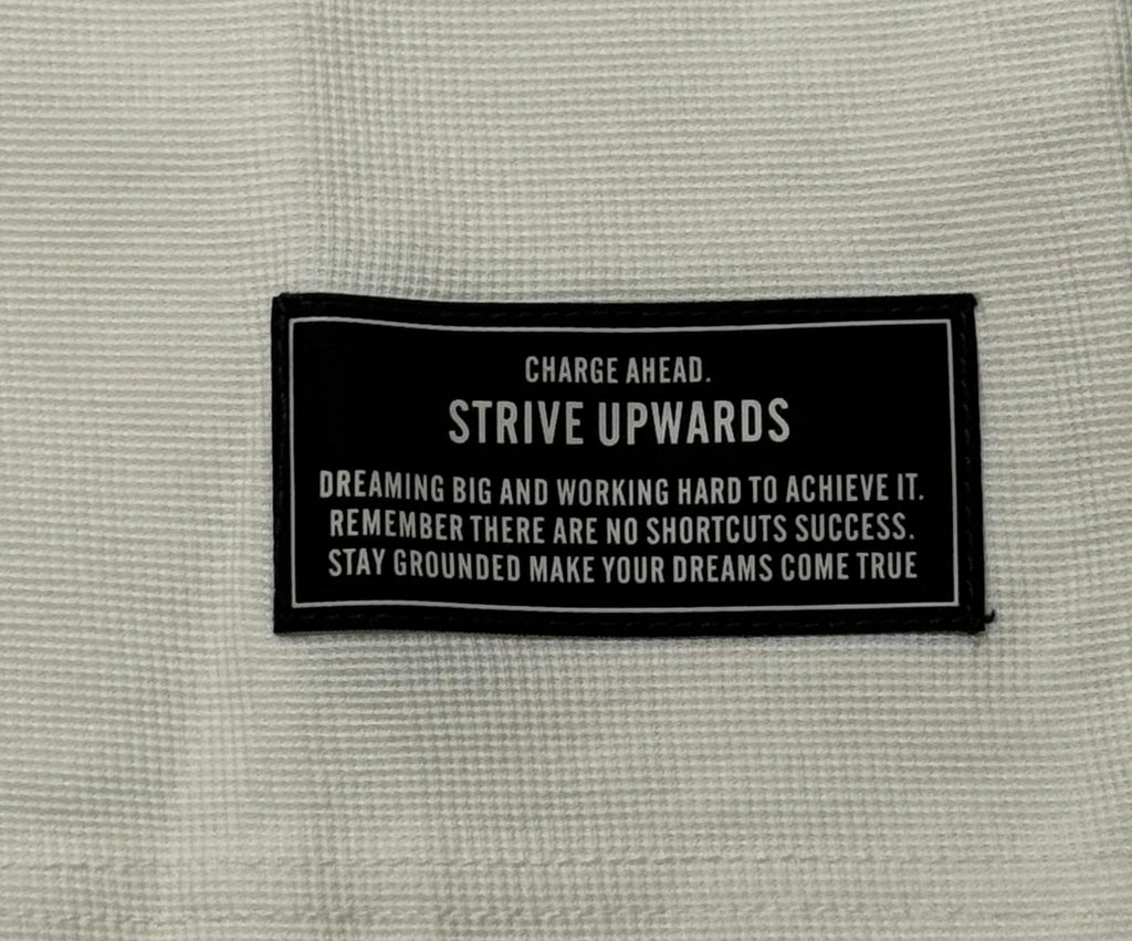 "Difference" Drop-Shoulder Tee Raw Bone
