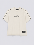 "Difference" Drop-Shoulder Tee Raw Bone