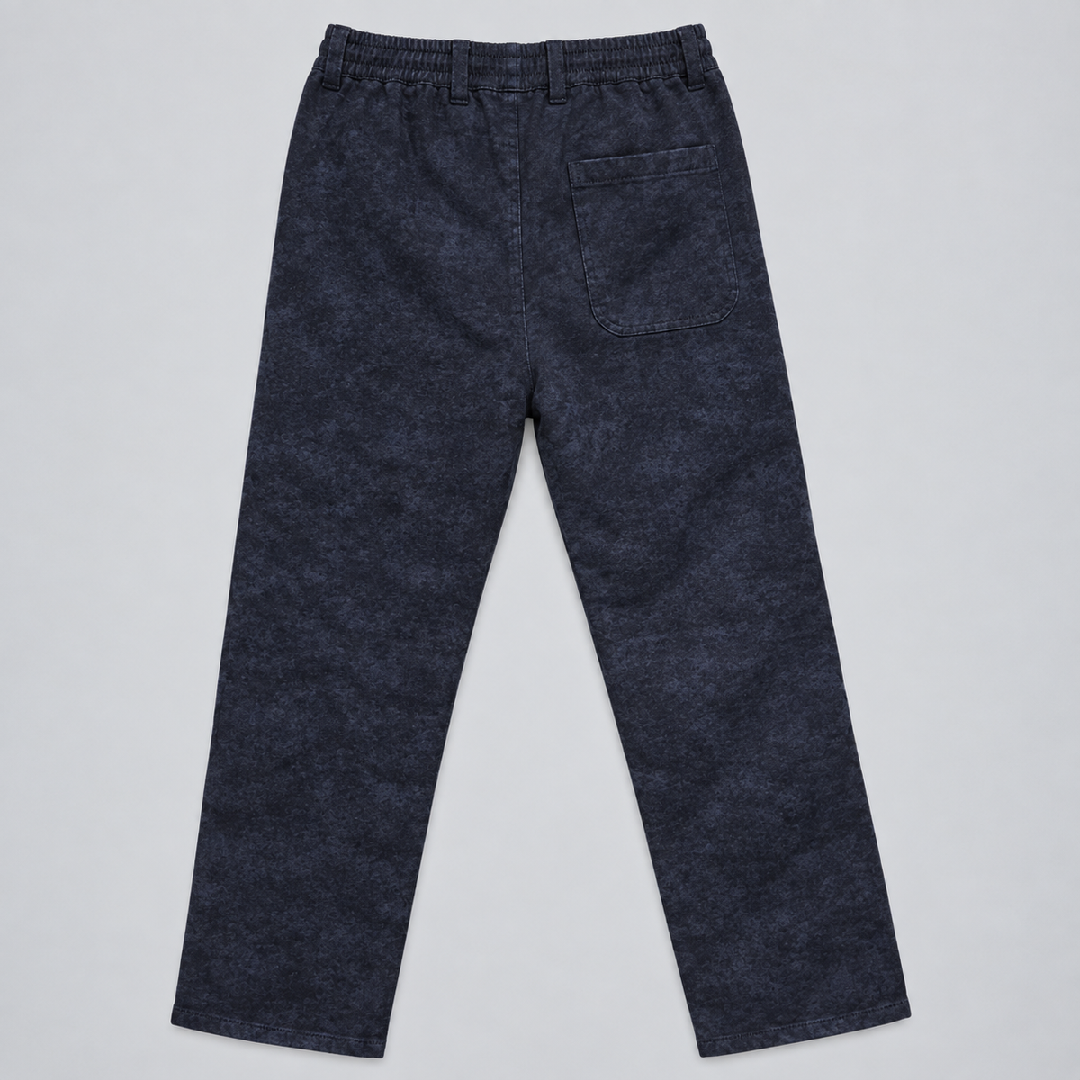 Relaxed Pleated Pants | Faded Blue / Slate