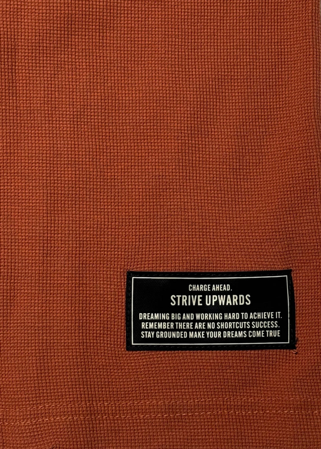 "Difference" Drop-Shoulder Tee Rust