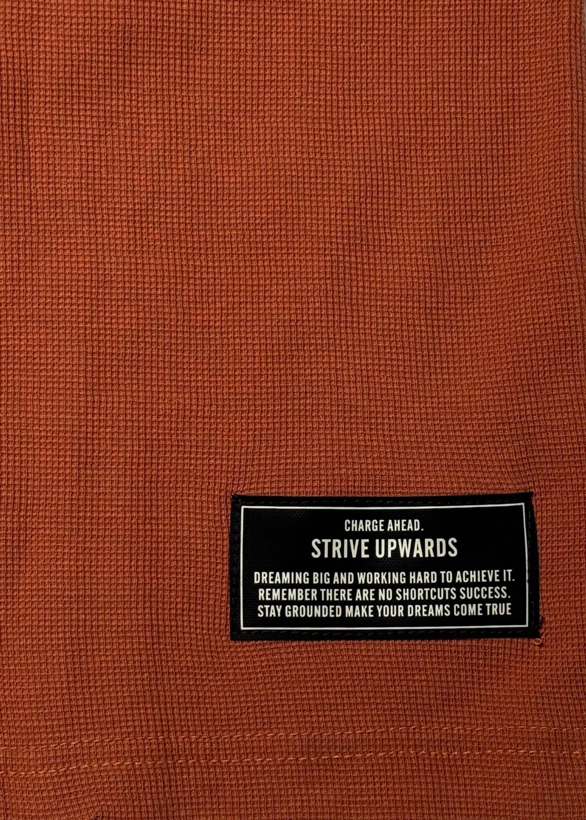 "Difference" Drop-Shoulder Tee Rust
