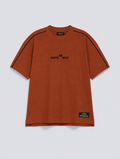 "Difference" Drop-Shoulder Tee Rust